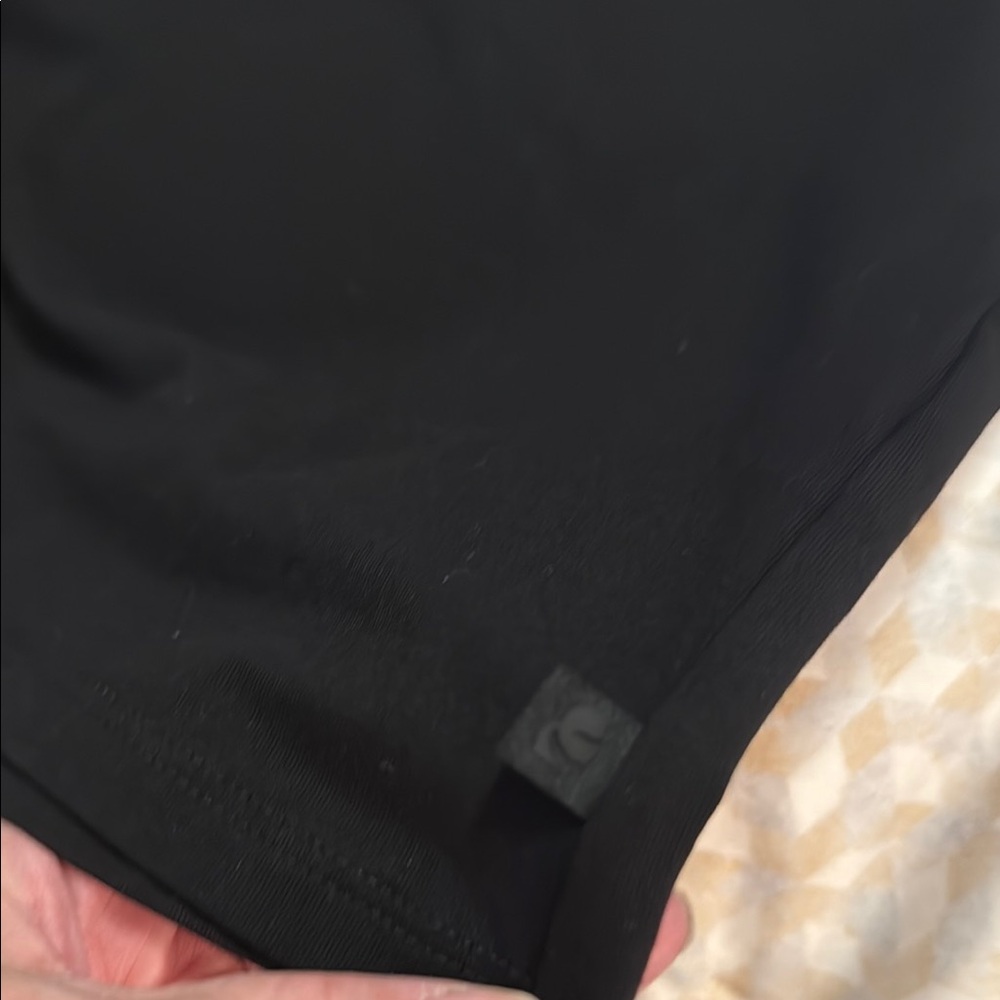 Karl Lagerfeld Black Silver Rhinestone Relaxed Tee - Picture 5 of 7